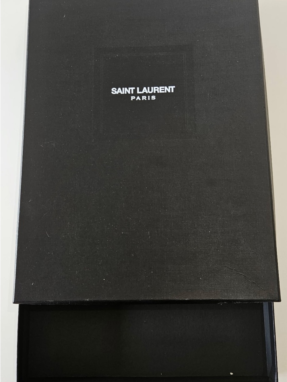 Saint Laurent Camo Star Zip Pouch in Olive and Black - Picture 13 of 15